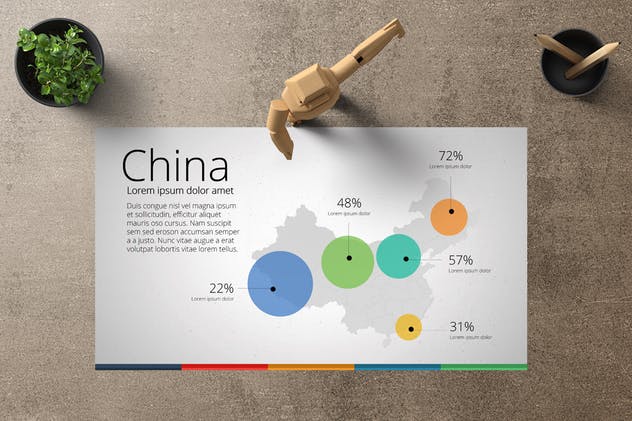 商业市场分析PPT模板 NIAGA Powerpoint Template插图(4)