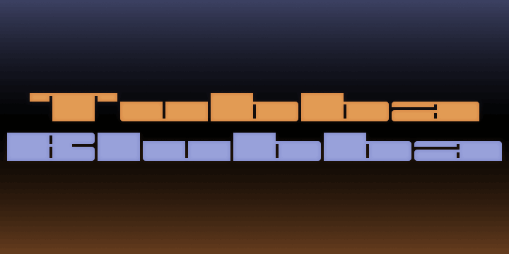 Tubba Blubba font插图