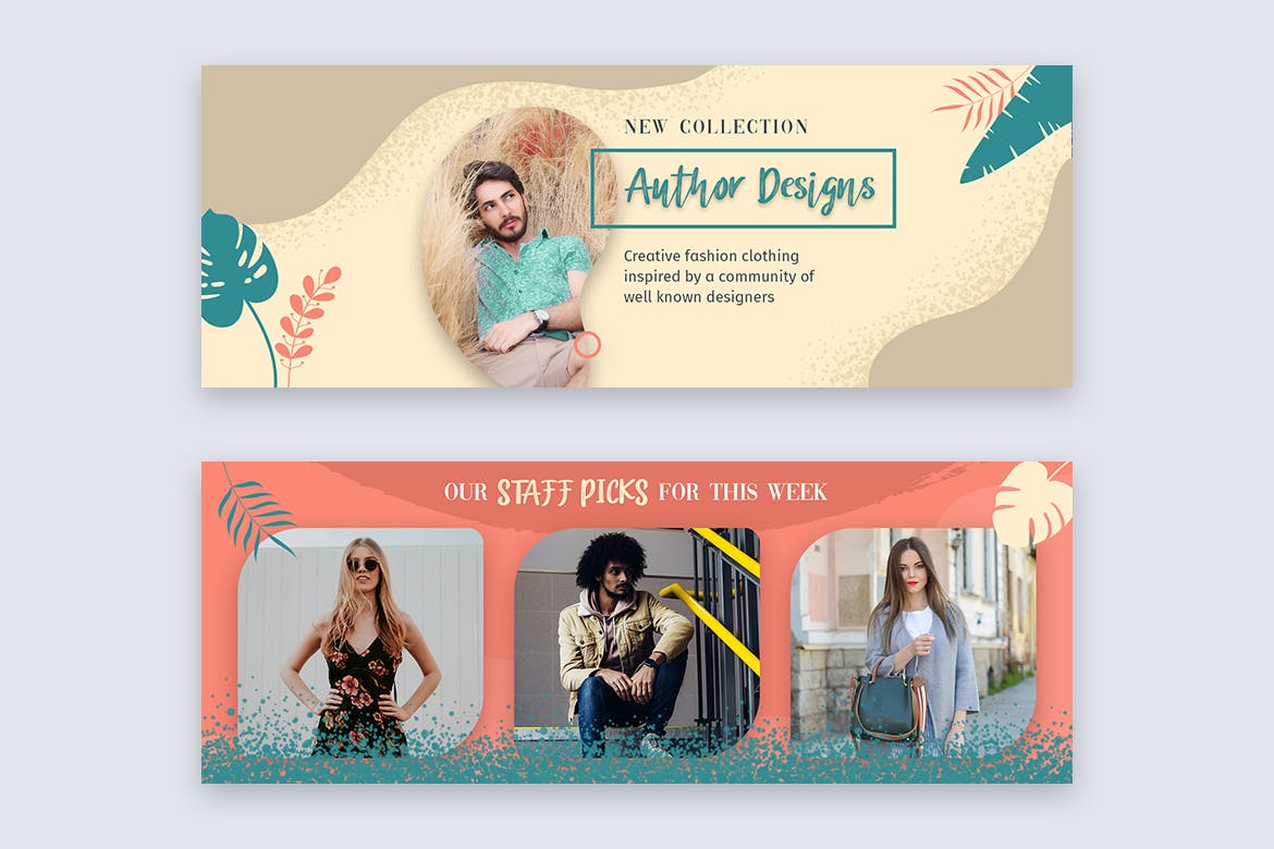 时尚品牌推广Facebook主页封面设计模板素材库精选 Facebook Covers插图(3)