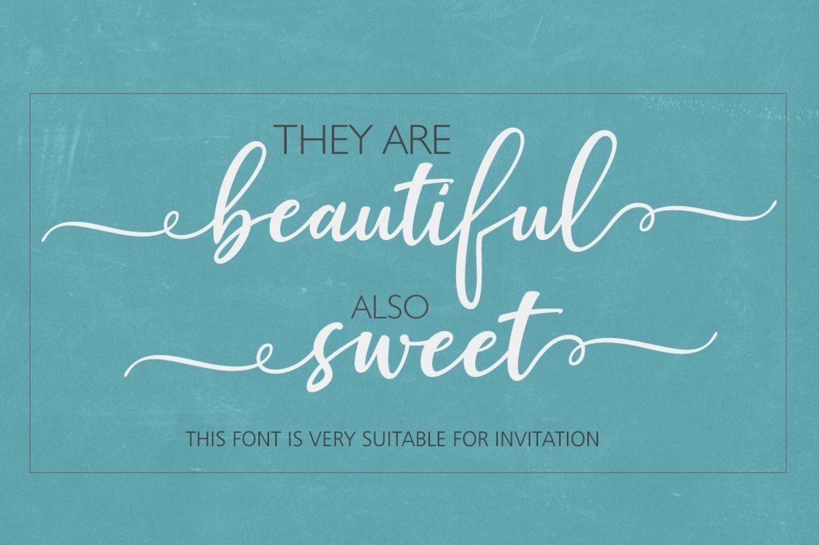 Just Beauty Font插图2