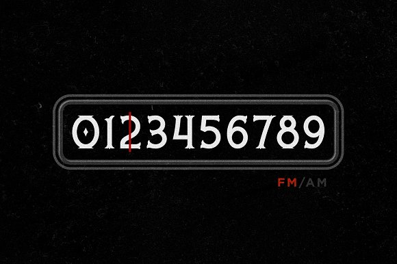 Nufced Typeface插图6