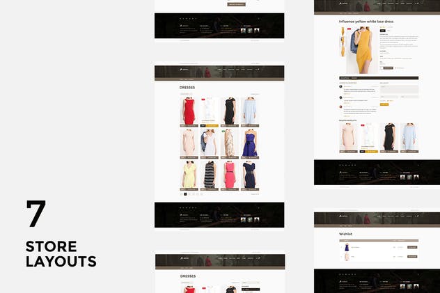 多用途创意产品展示/博客/在线商店网站模板素材库精选 Astero — Multipurpose Portfolio | Blog | Store PSD插图(8)