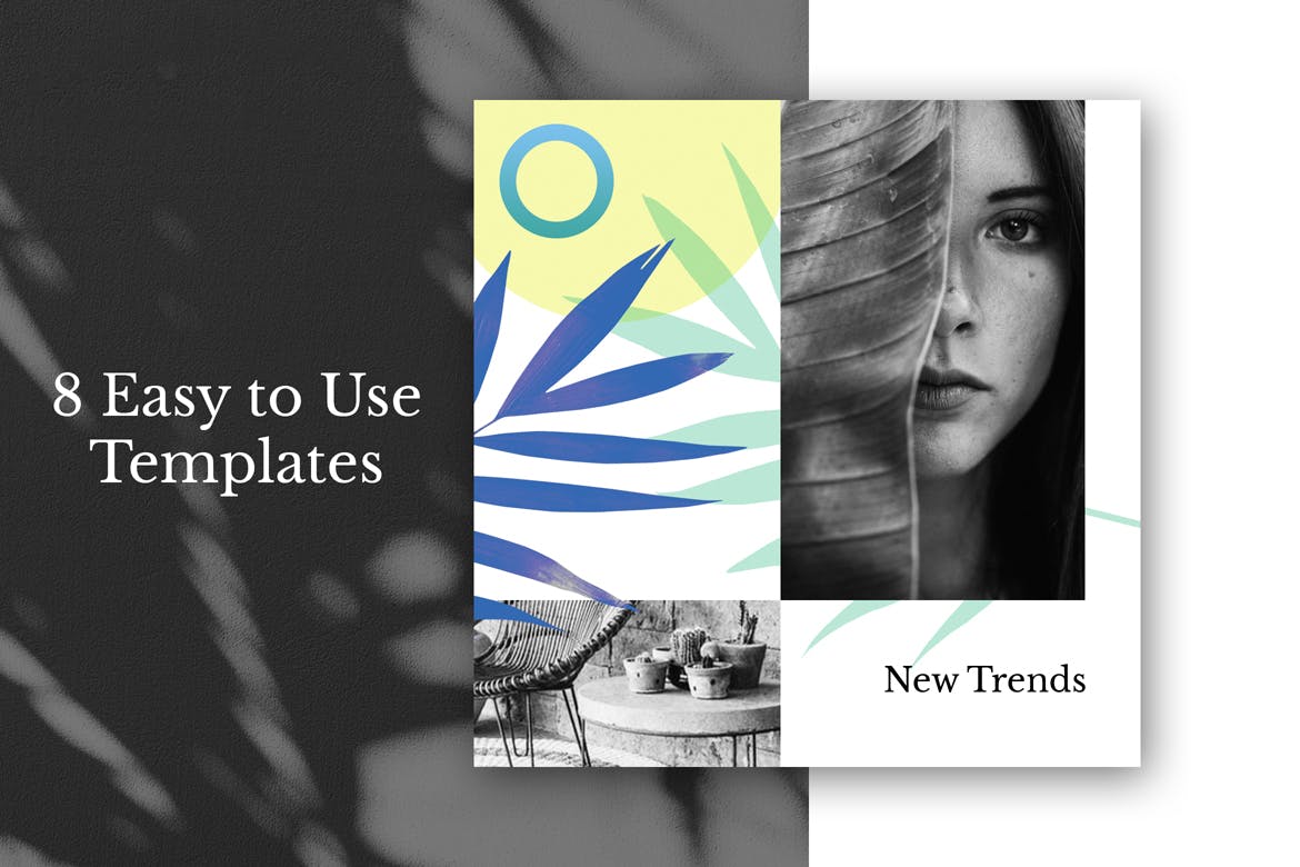 现代设计风格社交媒体自媒体设计套件v33 Modern Social Media Kit (Vol. 33)插图(5)