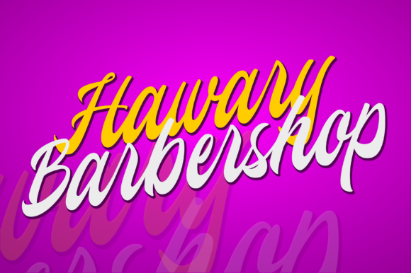 Hovercity Font插图2