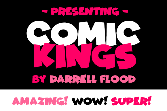 Comic Kings font插图 Comic Kings font插图