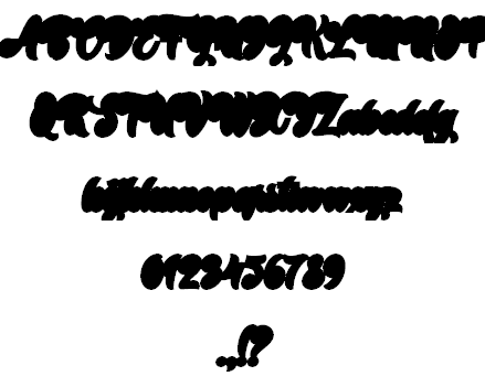 The Mumbai Sticker Demo font插图2 The Mumbai Sticker Demo font插图2