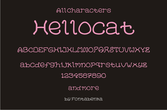 Fun Fontabenka font插图 Fun Fontabenka font插图