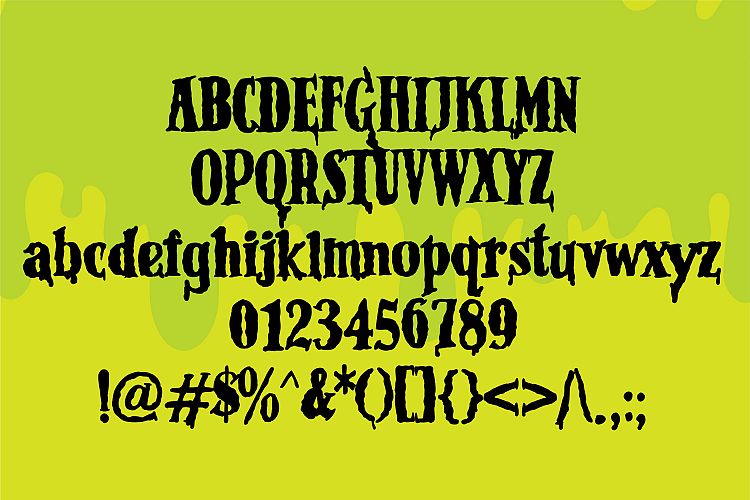 PN Goose Pimples Other Font插图1