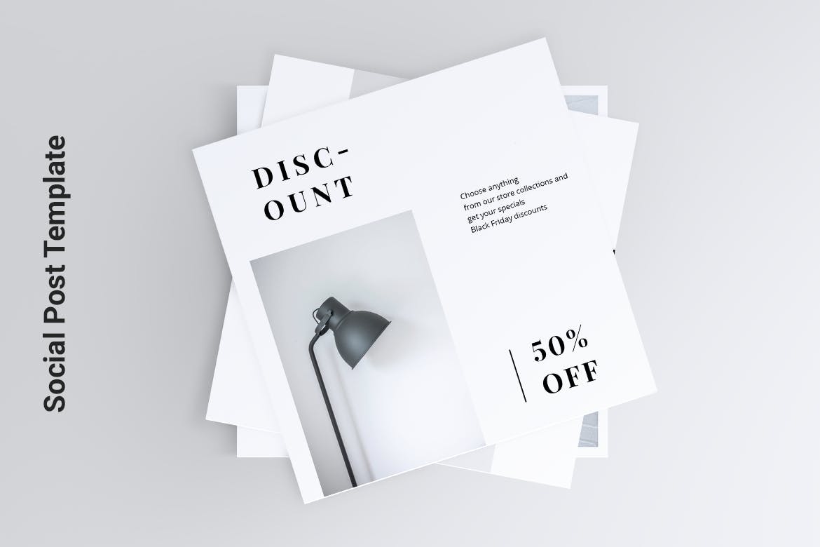 创意设计代理Instagram&Facebook文章贴图模板素材库精选 FALCON Creative Agency Instagram & Facebook Post插图(1)