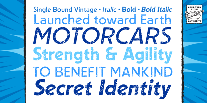 Single Bound Font Family插图3