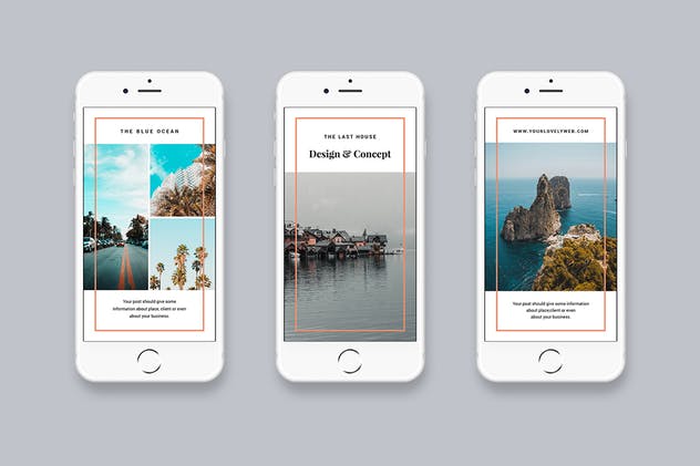 现代时尚Instagram故事贴图模板素材库精选Vol.13 Instagram Stories Vol. 13插图(3)