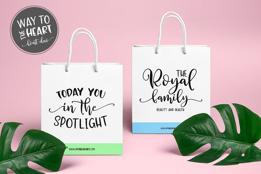 Way to the Heart Font插图1