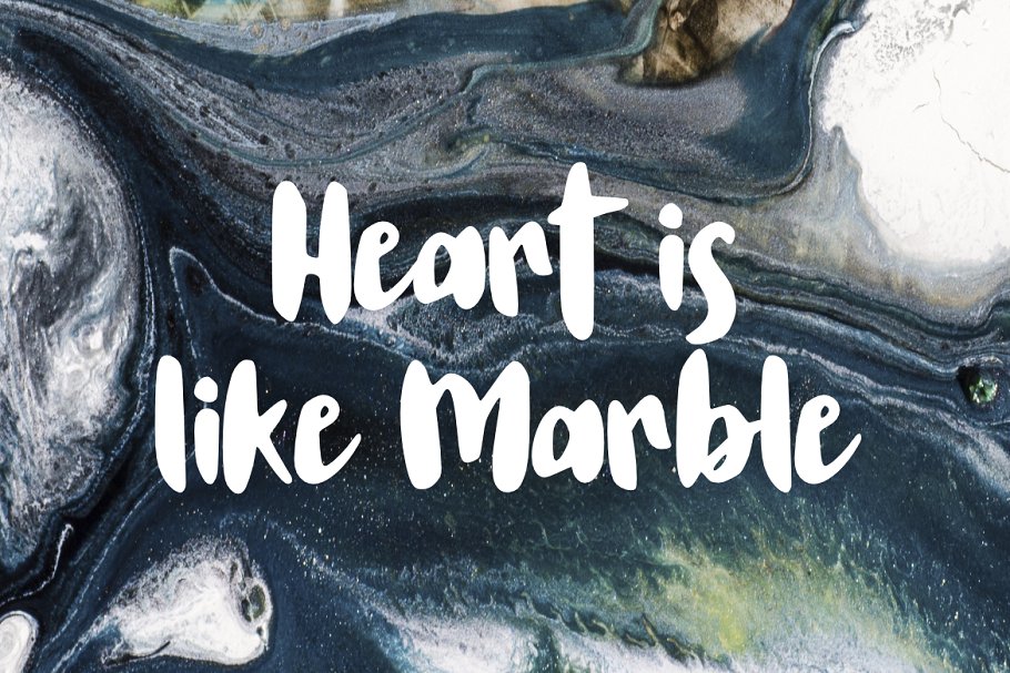 Wrist Hand Brush Font插图2