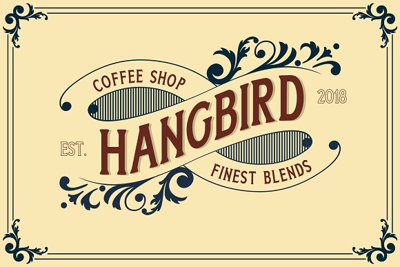 SALE! Boatman Font + Extras插图2