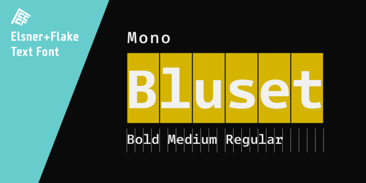 Bluset Now Mono Family插图