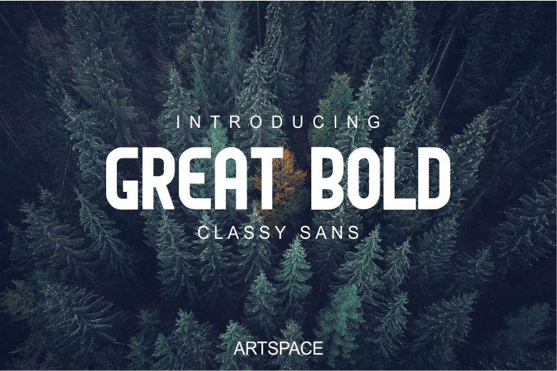 GREAT BOLD Regular Font插图