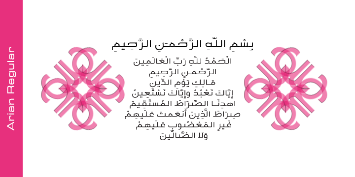 Arian Font Family插图1