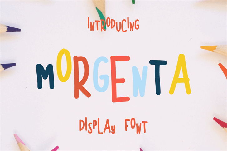 MORGENTA font插图 MORGENTA font插图