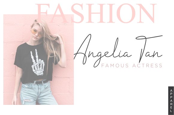 Cantilena – Signature Font插图3