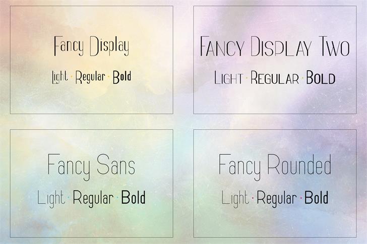 Fancy Light font插图1 Fancy Light font插图1