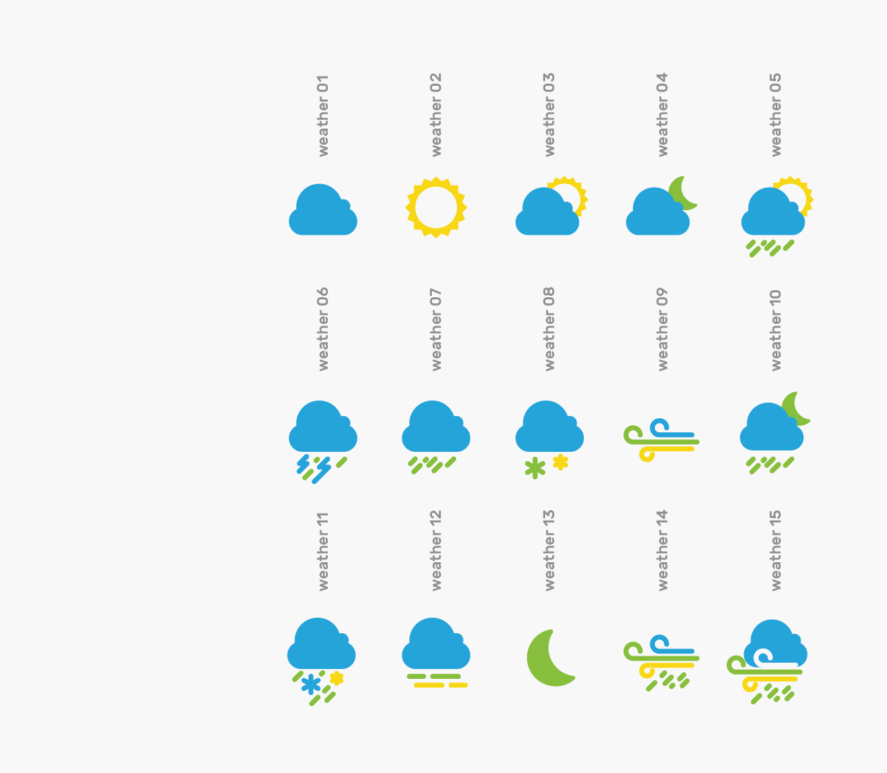 可自定义品牌颜色网页&图形设计彩色矢量素材库精选图标 Branded Color Icons插图(2)