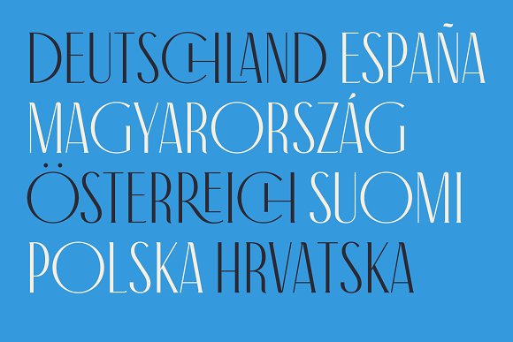 Antiga Typeface插图3