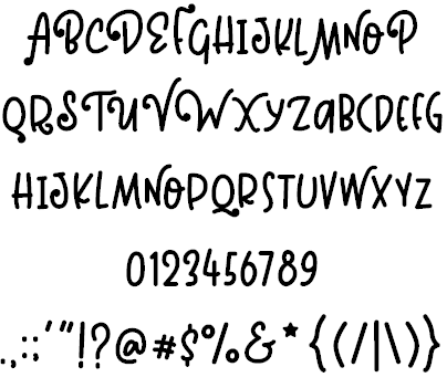 Kinglet Playful font插图7 Kinglet Playful font插图7