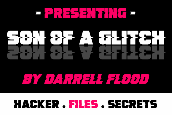 Son Of A Glitch font插图 Son Of A Glitch font插图