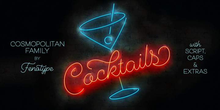 Cosmopolitan – For Extra Swashes, Swirls & Pictograms插图