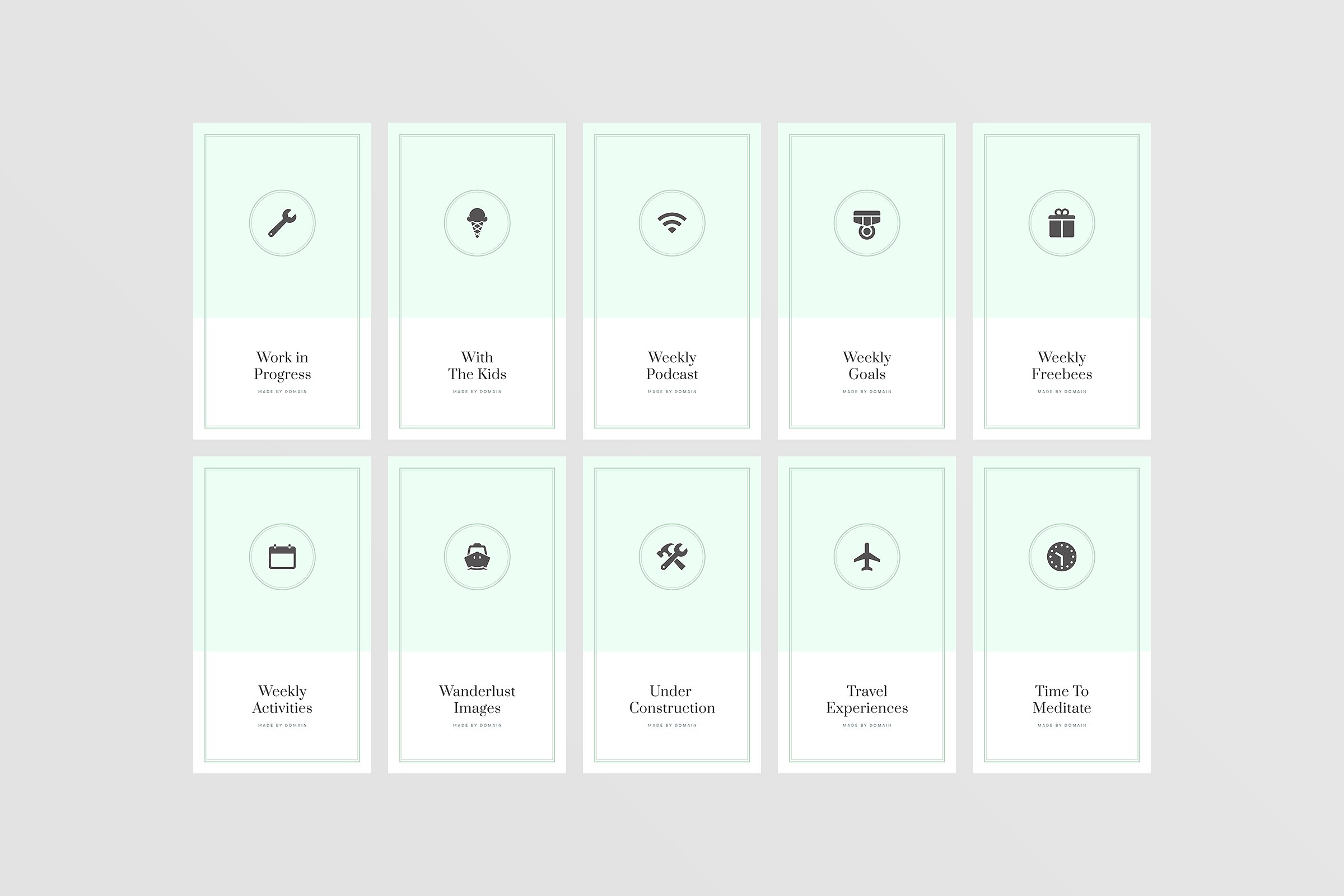 Instagram等新媒体社交媒体文章贴图设计模板素材库精选 Seattle Instagram Highlights插图(15)