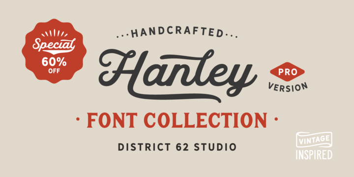 Hanley Pro Font Family插图1