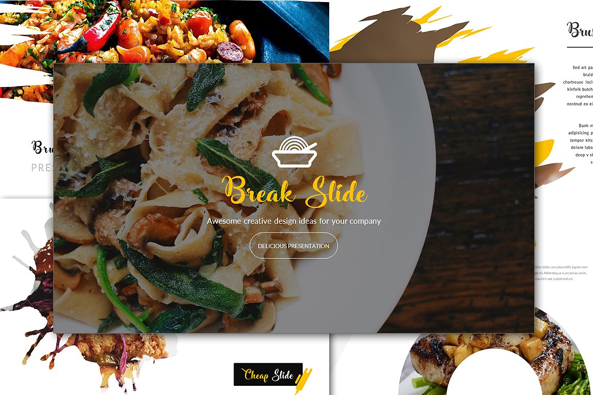 一套餐饮行业的PPT模板下载[ppt,pptx]插图