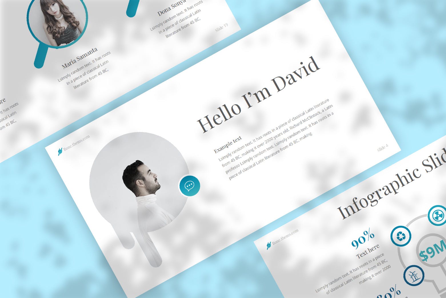 工业设计公司/工作室介绍PPT幻灯片模板 Bone Powerpoint插图(1)