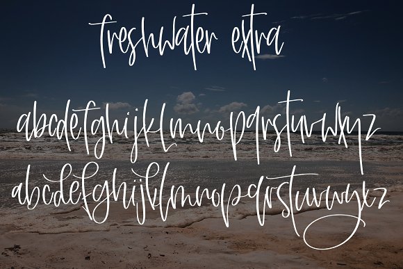 Freshwater Font插图3
