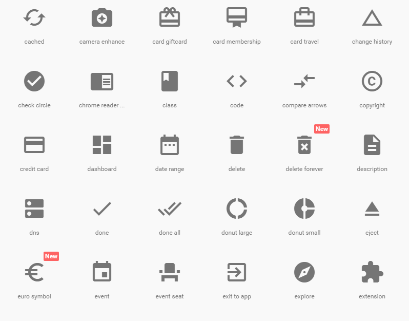最新Google Material Design图标集[SVG]插图(1)