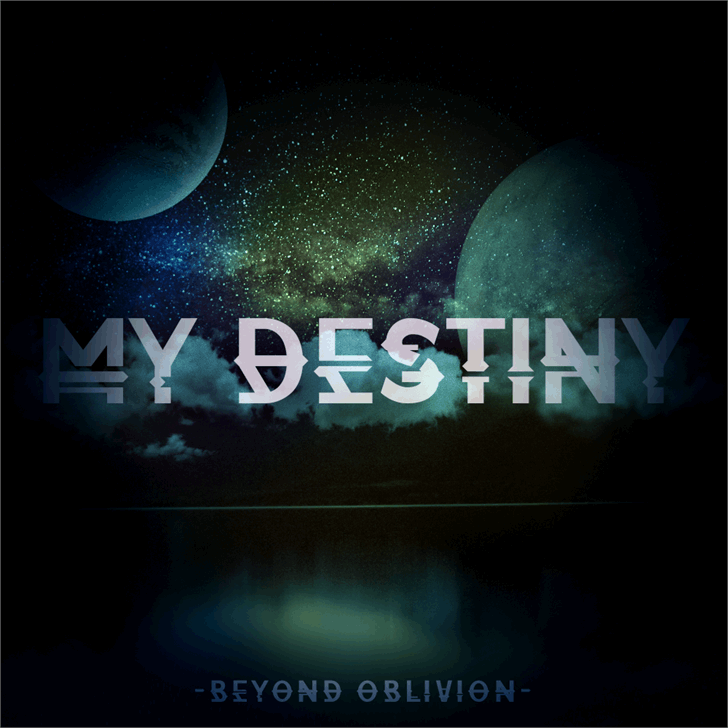 Beyond Oblivion Personal Use font插图 Beyond Oblivion Personal Use font插图