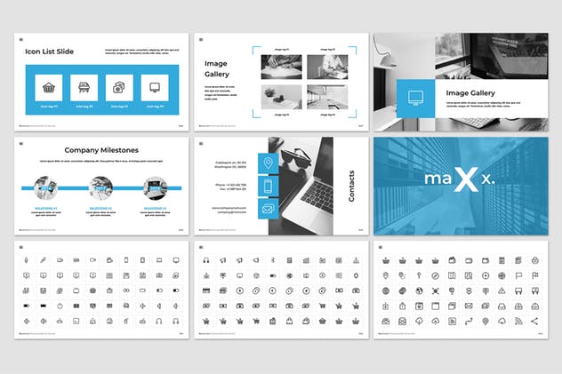 企业宣传介绍PPT制作设计模板 Business Powerpoint Presentation插图(6)