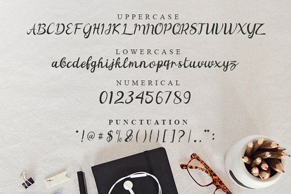 Noorlita Beautiful Calligraphy Font插图1