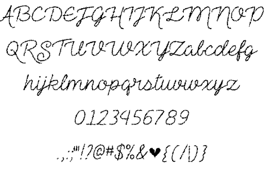 The Haunted Maze font插图1