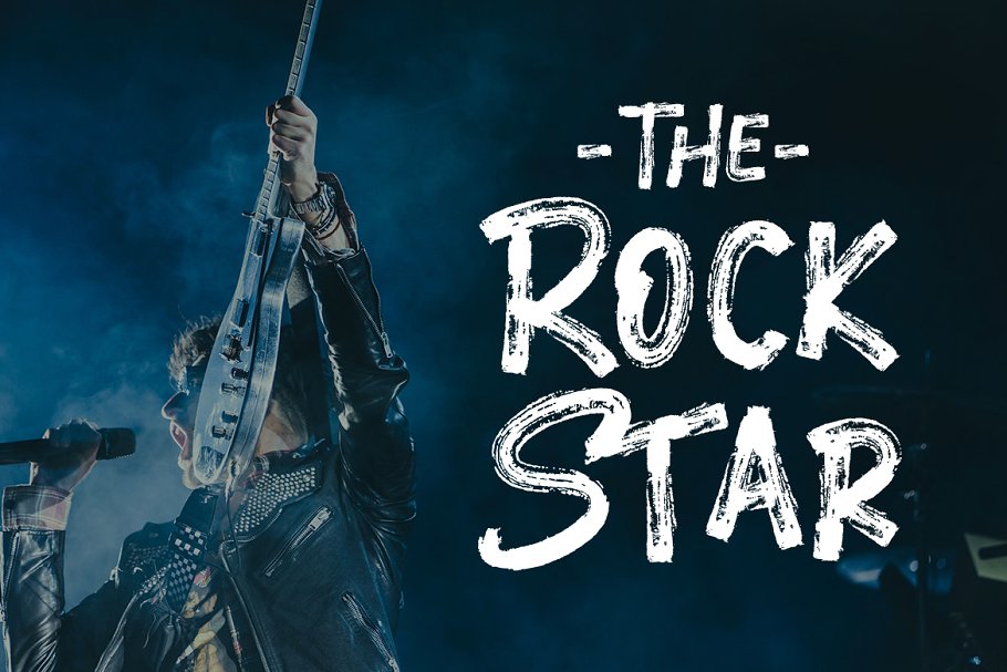 Crasher // Strong Brush Font插图3