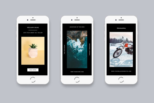 时尚旅行生活Instagram社交品牌故事模板素材库精选V11 Instagram Stories Vol. 11插图(1)