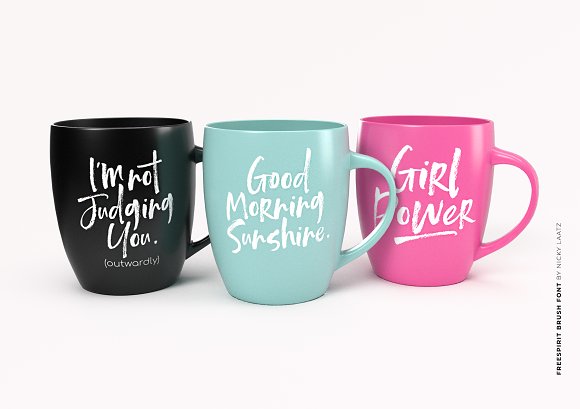 Freespirit Brush Fonts插图2