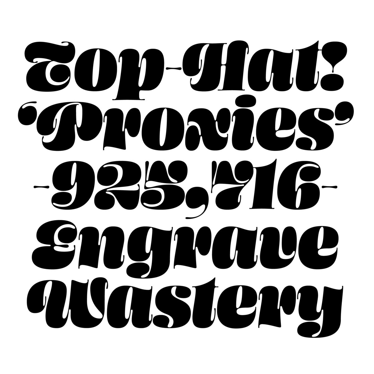 Ohno Blazeface Italic Font插图