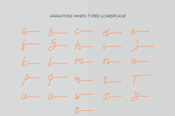 I’m yours! Font插图1