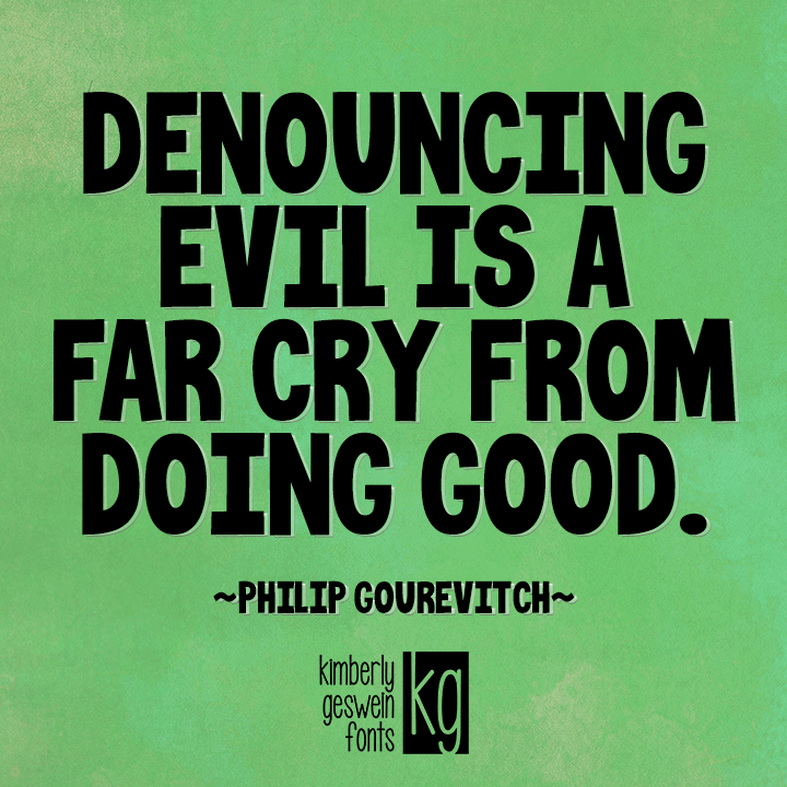 KG Crossing A Line font插图3