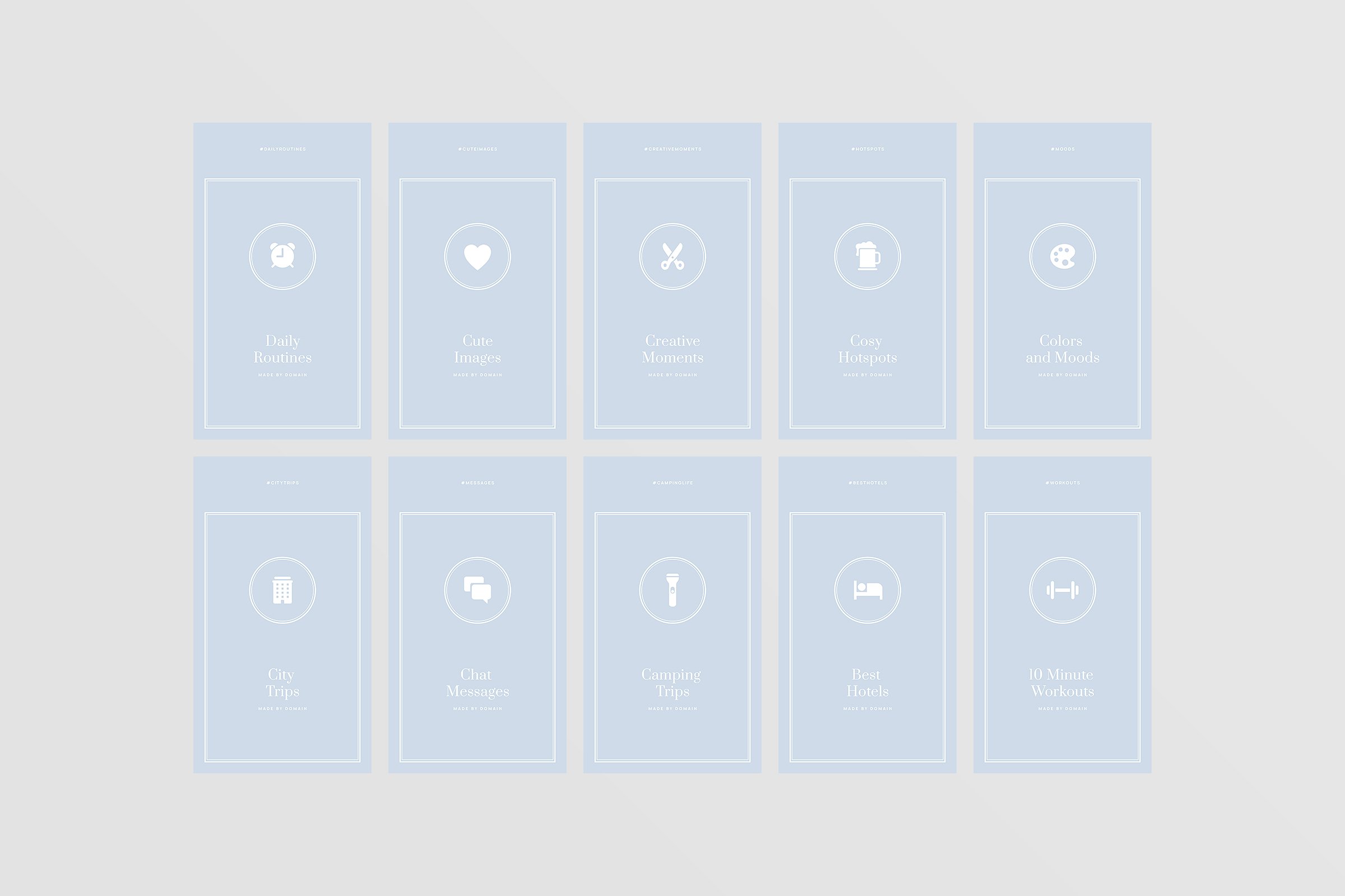 Instagram等新媒体社交媒体文章贴图设计模板素材库精选 Seattle Instagram Highlights插图(22)