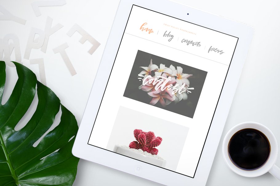 创意社交媒体运营必备套装[字体/剪贴画/贴图模板素材库精选] Social Media Lettering Kit插图(5)