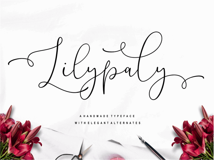 Lilypaly font插图 Lilypaly font插图