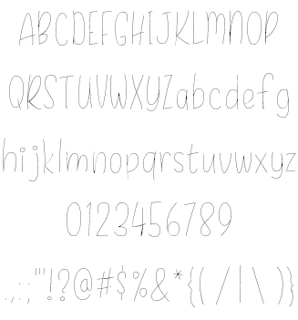 Daisy Rae Thin font插图4 Daisy Rae Thin font插图4