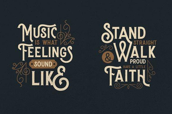 Stomper – A Vintage Display Font插图2